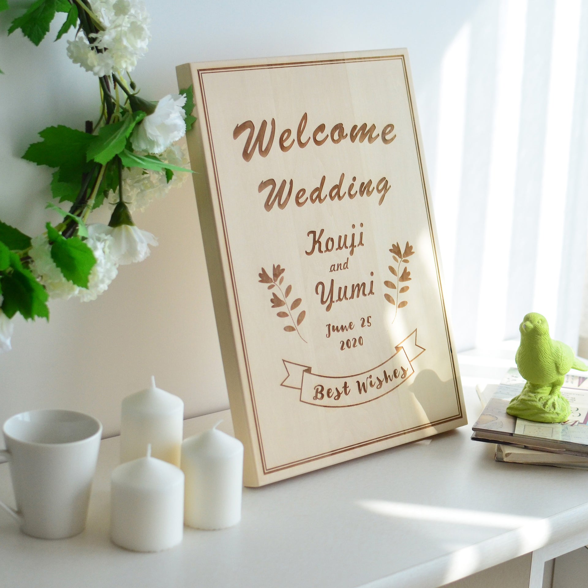 Wedding Welcome Board A3 縦 B