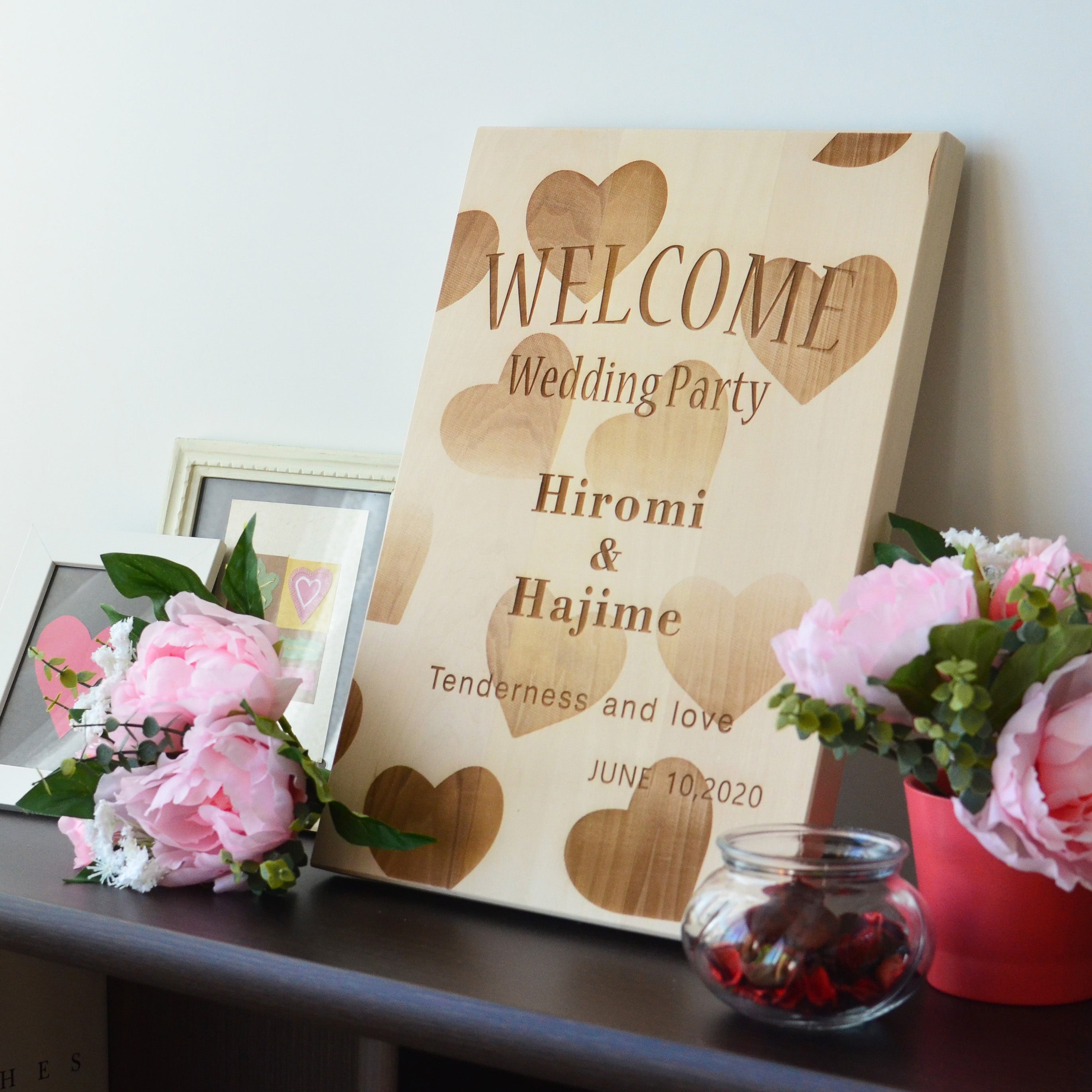 ウェルカムボード #a Wedding Welcome Board A3 縦 A